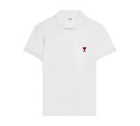 Ami Paris - Polo Ami de Coeur - Homme - Tops - Blanc - Taille: M