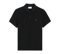 Ami Paris - Polo avec logo - Homme - Tops - Noir - Taille: L