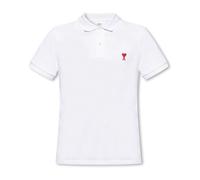 Ami Paris - Polo avec logo - Homme - Tops - Blanc - Taille: M