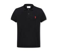 Ami Paris - Polo avec logo - Homme - Tops - Noir - Taille: L