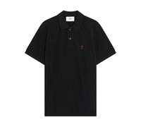 Ami Paris - Polo Quota - Homme - Tops - Noir - Taille: S