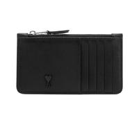 Ami Paris - Porte Carte Zippé - unisex - Accessoires - Noir - Taille: ONE Size