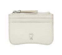 Ami Paris - Porte-cartes zippé - Femme - Accessoires - Blanc - Taille: ONE Size