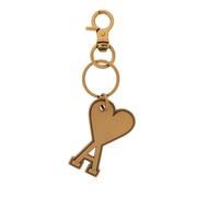Ami Paris, unisex, Accessoires, Jaune, Taille: ONE Size Porte-clés avec Charm