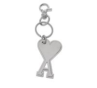 Ami Paris - Porte-clés avec logo - unisex - Accessoires - Gris - Taille: ONE Size