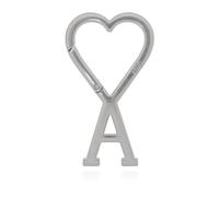 Ami Paris - Porte-clés Logo - unisex - Accessoires - Gris - Taille: ONE Size