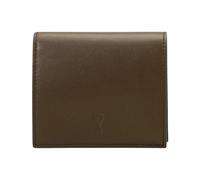 Ami Paris - Portefeuille Bifold De Coeur - Femme - Accessoires - Brun - Taille: ONE Size