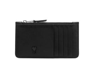 Ami Paris - Portefeuilles Noirs pour un Look Élégant - Homme - Accessoires - Noir - Taille: ONE Size