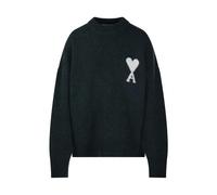 Ami Paris - Pull Col Rond Alpaga ADC - Femme - Pulls - Vert - Taille: 38 FR