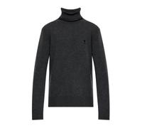 Ami Paris - Pull col roulé en cachemire - Homme - Pulls - Gris - Taille: M