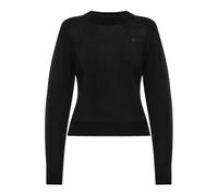 Ami Paris - Pull en laine Ami de Coeur - Femme - Pulls - Noir - Taille: 42 FR