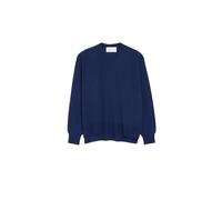 Ami Paris - Pull fin en laine mérinos ras du cou Ami de Coeur - Femme - Pulls - Bleu - Taille: 38 FR