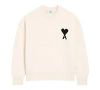 Ami Paris - Pull ras du cou Ami de Coeur - Homme - Pulls - Blanc - Taille: L