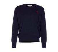Ami Paris - Pulls à col rond - Homme - Pulls - Bleu - Taille: L