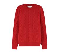 Ami Paris - Pulls à col rond - Homme - Pulls - Rouge - Taille: S