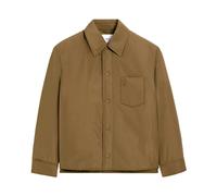 Ami Paris - Quilted Overshirt - Homme - Vestes - Brun - Taille: XL