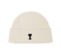 Ami Paris - Quota Beanie - Homme - Accessoires - Blanc - Taille: ONE Size