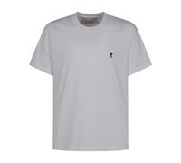 Ami Paris - Quota Contrasted ADC T-shirt - Homme - Tops - Blanc - Taille: XL
