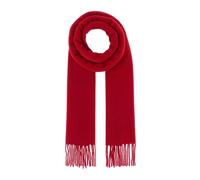 Ami Paris - Quota Wool Scarf - Femme - Accessoires - Rouge - Taille: ONE Size