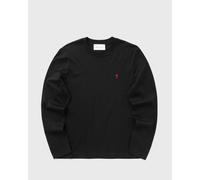 AMI Paris RED AMI DE COEUR LONGLSEEVES TSHIRT men Longsleeves black taille: S
