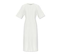 Ami Paris - Robe avec une fente - Femme - Robes - Blanc - Taille: 38 FR