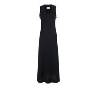 Ami Paris - Robe Longue à Encolure Ronde - Femme - Robes - Noir - Taille: 36 FR