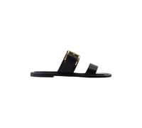 Ami Paris - Sandales Claquettes à Boucle Double Brides - Femme - Chaussures - Noir - Taille: 37 EU