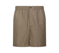 Ami Paris - Short Élastiqué à la Taille avec Ami de Coeur en Relief - Homme - Shorts - Beige - Taille: S
