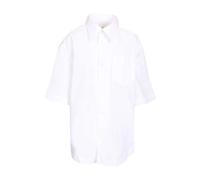 Ami Paris - Short Sleeve Wide Shirt - Homme - Chemises - Blanc - Taille: S