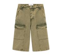 Ami Paris - Shorts à Poches Cargo et Boutons - Homme - Shorts - Vert - Taille: W31