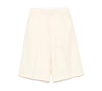 Ami Paris - Shorts Bermuda ajustés - Femme - Shorts - Beige - Taille: W34