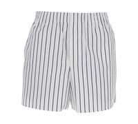 Ami Paris - Striped Cotton Shorts - Homme - Shorts - Blanc - Taille: M