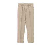 Ami Paris - Pantalon à Taille Élastiquée - Homme - Pantalons - Beige - Taille: M