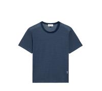 Ami Paris - Striped ADC T Shirt - Homme - Tops - Bleu - Taille: XL