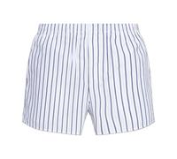 Ami Paris - Striped Cotton Shorts - Homme - Shorts - Blanc - Taille: S