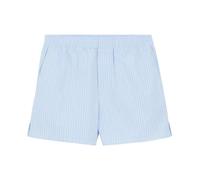 Ami Paris - Striped Logo Short - Femme - Shorts - Bleu - Taille: 36 FR