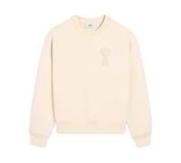 Ami Paris - SweaT-shirt Patch Ami de Cœur - Homme - Sweatshirts et sweats à capuche - Beige - Taille: 2XL