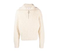 Ami Paris - SweaT-shirts - Femme - Pulls - Beige - Taille: 36 FR