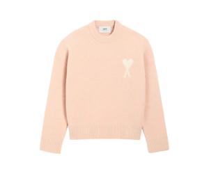 Ami Paris - SweaT-shirts - Femme - Pulls - Beige - Taille: 40 FR