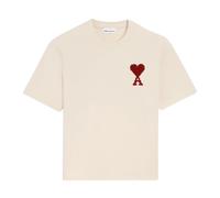 Ami Paris - T-shirt Ami de Cœur Wild Spark - unisex - Tops - Beige - Taille: M