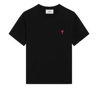 Ami Paris - T-shirt Col Rond Manches Courtes - Homme - Tops - Noir - Taille: 2XL