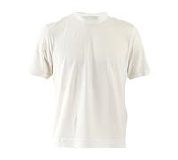 Ami Paris - T-shirt Mercerisé De Coeur - Homme - Tops - Blanc - Taille: XL