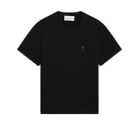 Ami Paris - T-shirt Quota - Homme - Tops - Noir - Taille: L