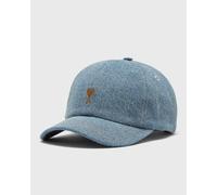 AMI Paris TABACCO AMI DE COEUR EMBROIDERY CAP men Caps blue taille: ONE SIZE