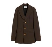 Ami Paris - Three Buttons Jacket - Femme - Vestes - Brun - Taille: 36 FR