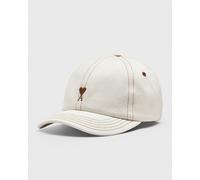 AMI Paris TOBACCO AMI DE COEUR EMBROIDERY CAP men Caps white taille: ONE SIZE