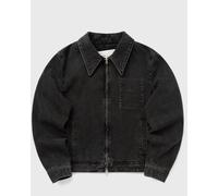 AMI Paris TONAL AMI DE COEUR ZIPPED JACKET men Denim Jackets black taille: S