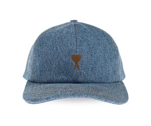Ami Paris, unisex, Accessoires, Bleu, Taille: ONE Size Casquette de baseball