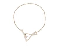 Ami Paris, unisex, Accessoires, Gris, Taille: M Bracelet avec logo