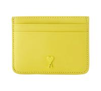 Ami Paris, unisex, Accessoires, Jaune, Taille: ONE Size Porte-cartes Ami de Coeur